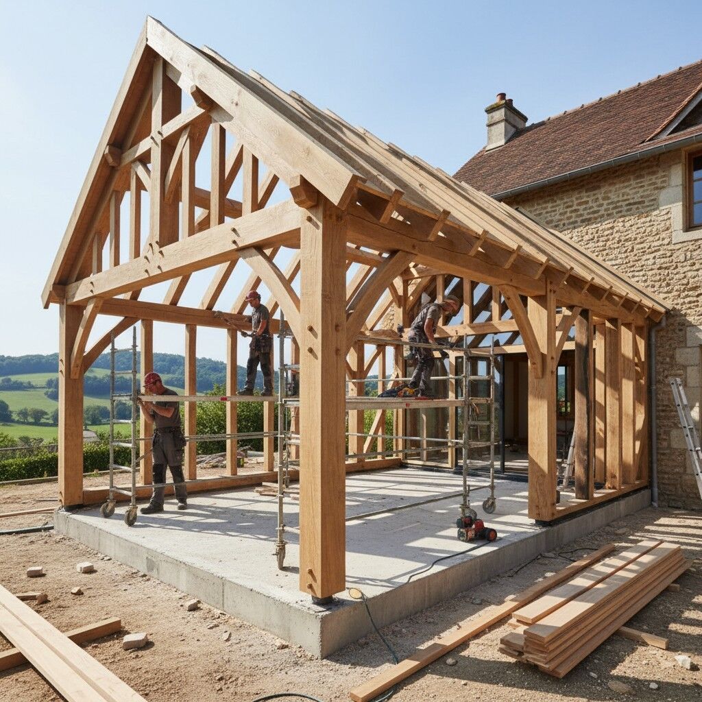 Projet de Charpentier - Photo 2